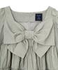 Salon De Yon Ribbon Point Mini Dress_ Green