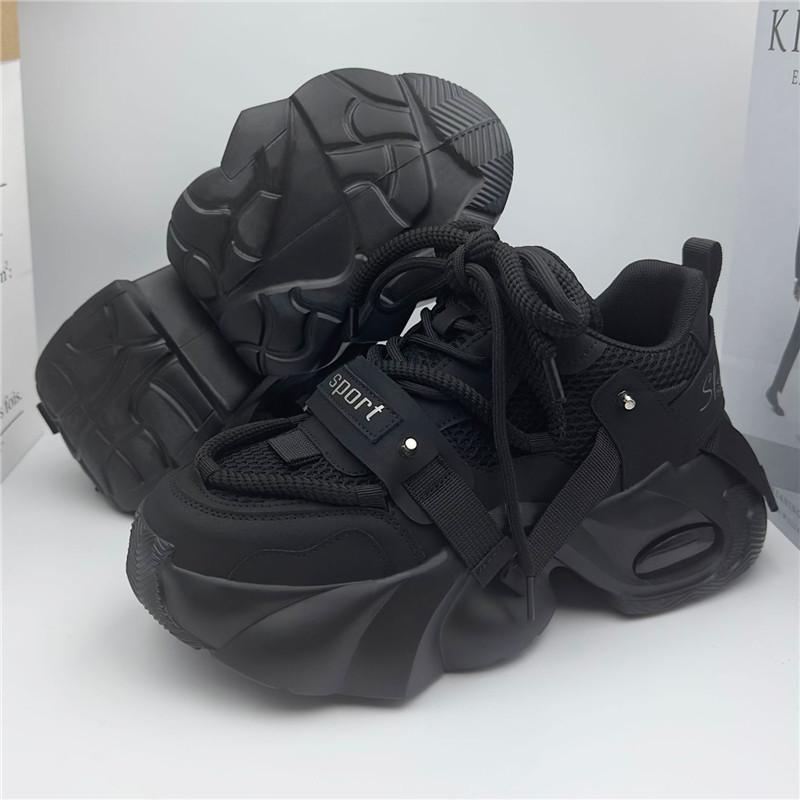 

Fashion Luxury New Designer Men s White Black Patchwork Platform Air Cushion Causal Shoes Male Fashion Flats Walking Sneakers 43