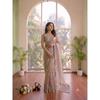 Premium Space Silk Saree with Jarkan Diamond Work