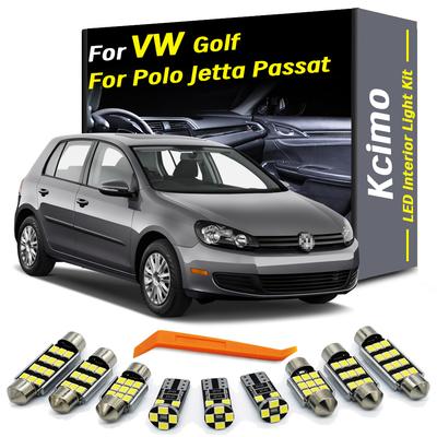 Kcimo Kein Fehler LED Innen Licht Kit Für VW Volkswagen Golf Jetta 3 4 5 6 7 MK4 MK5 MK6 MK7 Passat B5 B6 B7 CC Polo 6R 6C 9N