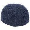 Chanel 22AW AA8562 CC Logos Tweed Cap Hat M NavyUsed