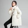 Cotton Jacket Female Winter Hooded Long Padded Warm Jacket Windproof Casual Women's Clothes Thickened Winter Women's Jacket