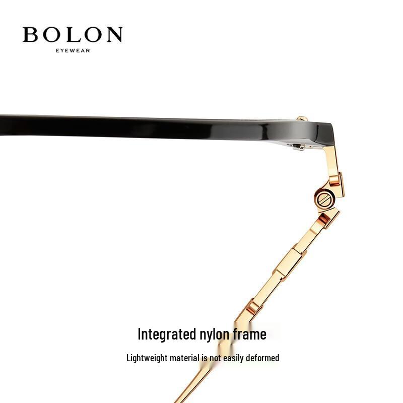 BOLON Wang Hedi Style Large Frame Cat-Eye Beta Titanium Sunglasses