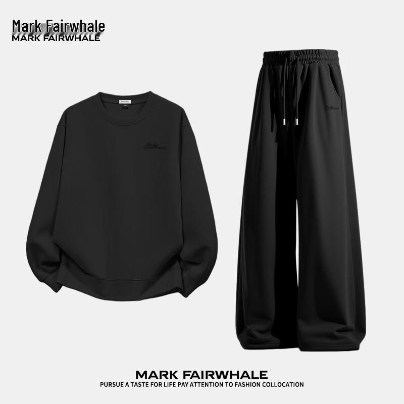 MARK FAIRWHALE Men's American Style Breathable Tracksuit Set