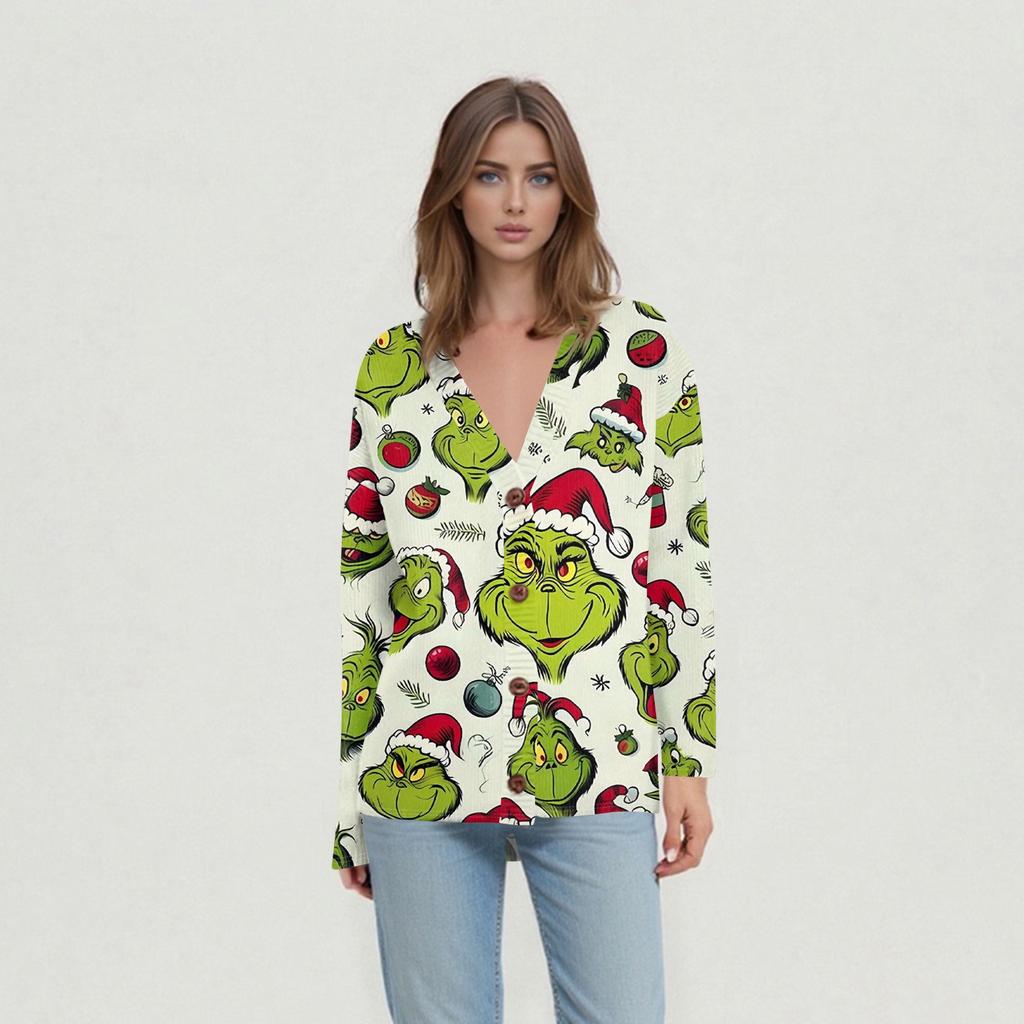 Women's Casual Everyday Tops Knitted Cardigan Jacket