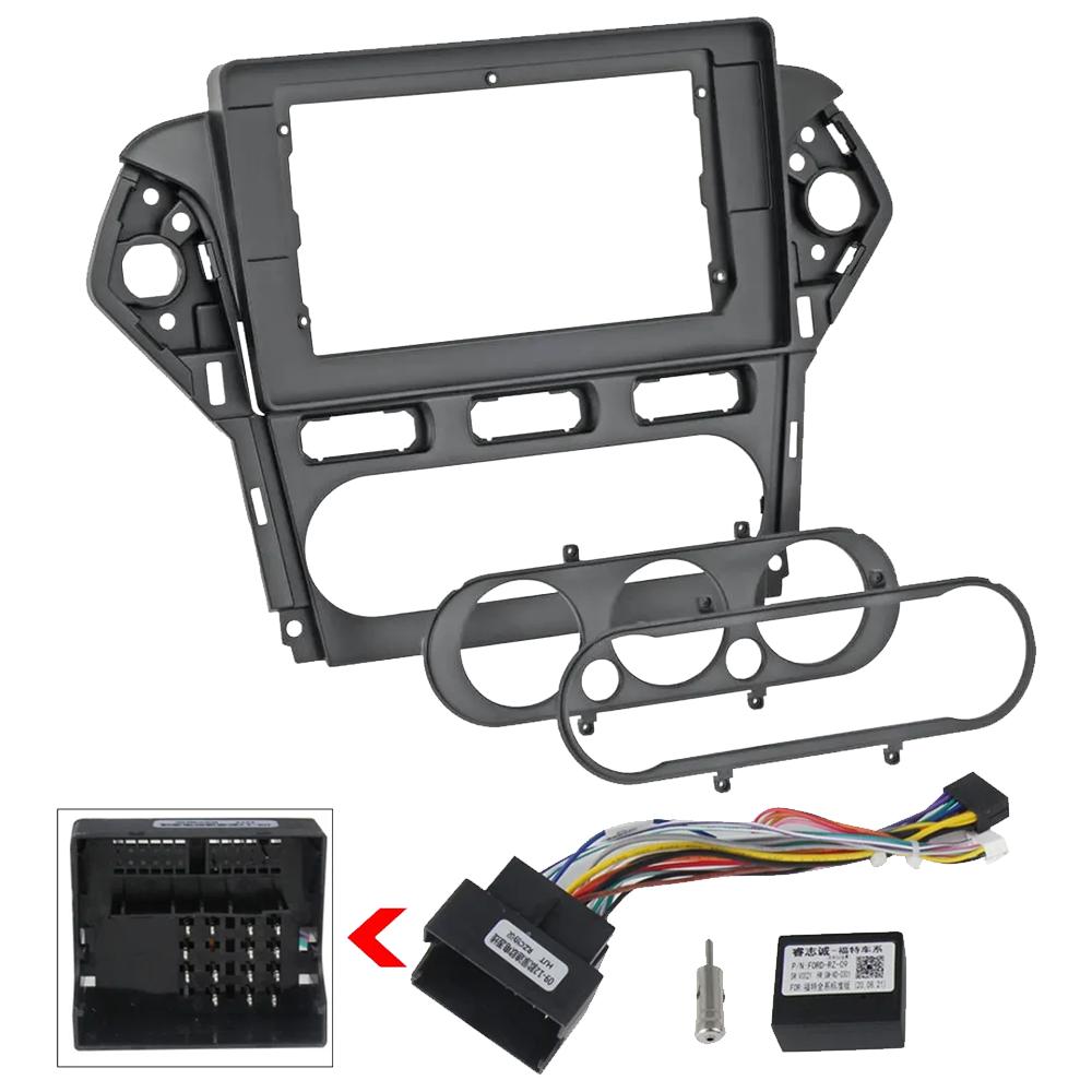 Android Bilradio For Ford Mondeo 4 2010-2014 Multimediaspiller Hovedenhet Stereo GPS Navigasjon BT WIFI 1+16GB
