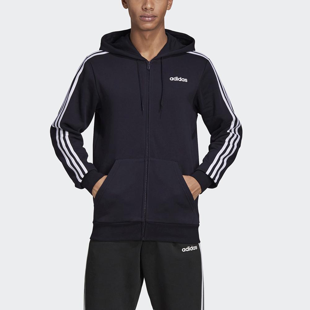 New Adidas ESSENTIALS Jacket Men's Black DQ3101