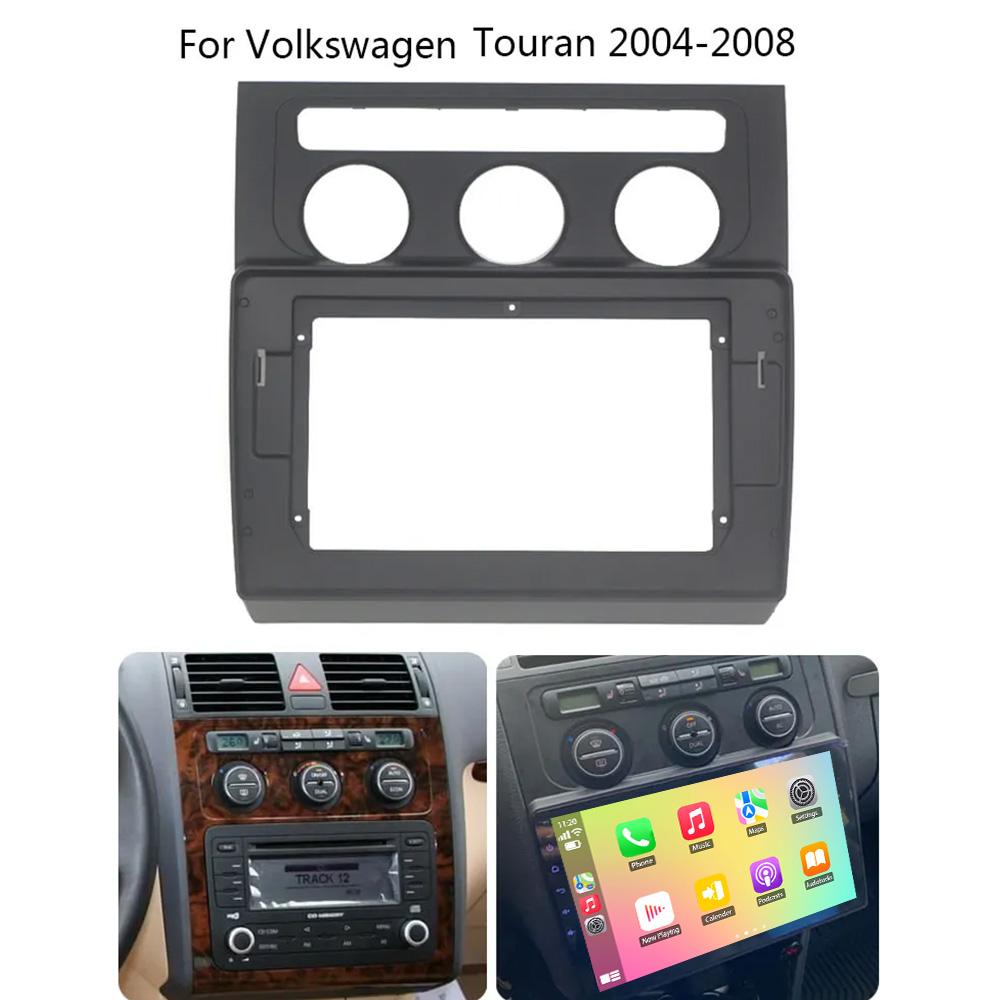 For Volkswagen Touran 1 2003 - 2010 2 Din Android 12 Car Radio Multimedia Video Player Navigation Carplay Auto Stereo Head Unit