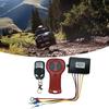 50Ft/15M Winch Control System Wireless Winch Remote Control Kit Handset Switches Controller Receiver Kit for Car ATV SUV
