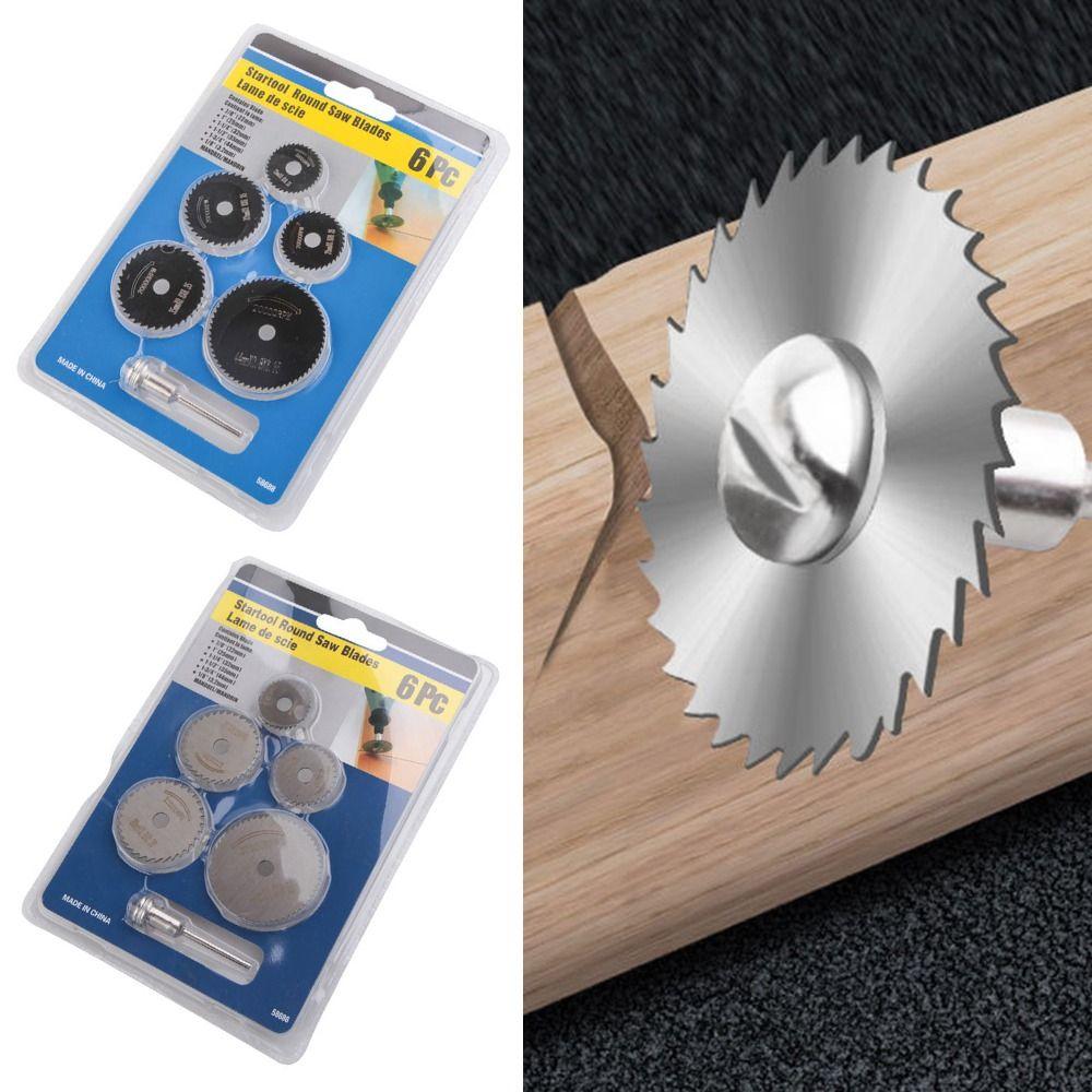 6PCS Multi-purpose Circular Saw Blade High-speed Steel Metal Cutting Blade  Precision Cutting
