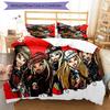 3pcs Bratz1 pattern bedding set duvet cover set includes duvet cover &pillowcases, perfect all season bedroom decoration & gift