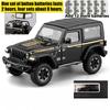 1/24 Jeep Wrangler Rubicon Off Road SUV Alloy Diecast Model Car Outdoor Boutique Classic Decoration Ornaments Gifts with Friend