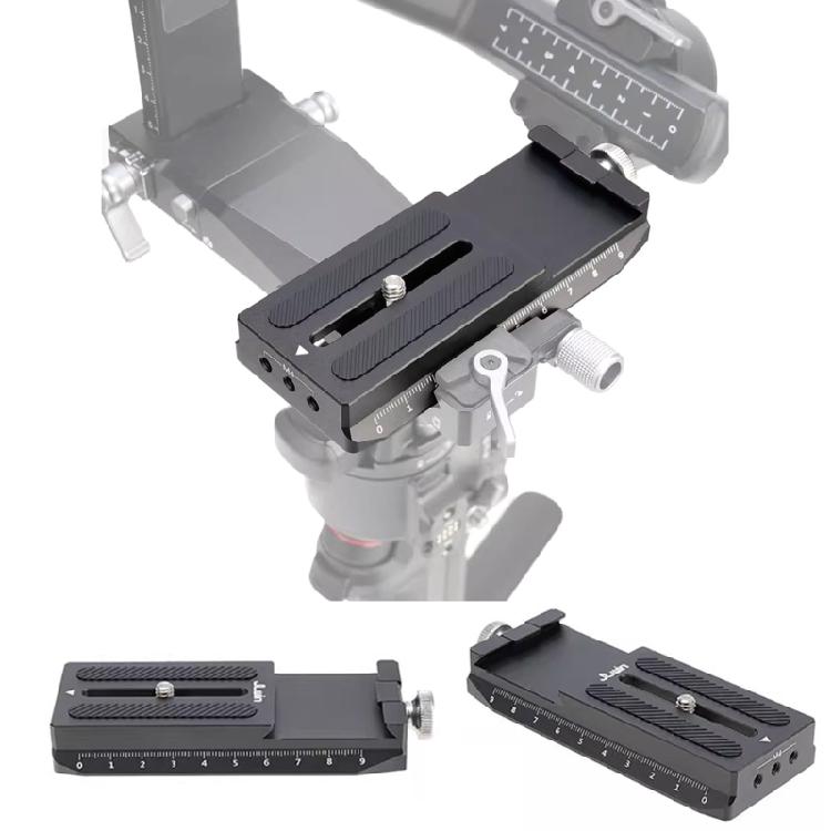 Lower Plate Universal Camera Fitting Lower Quick Release Plate for RS4pro Action Cameras Suitable for All Genders