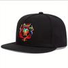 Hip-Hop Stitching Embroidered Crown Lion Neutral Gender Women  Men For Hats Spring Autumn Outdoor Adjustable Casual Baseball Caps Trucker Sunscreen