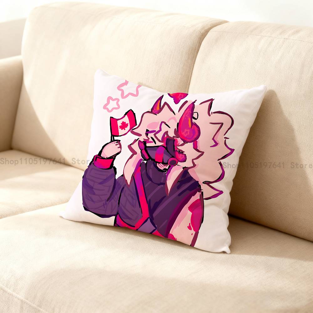 S-Subspace Valk P-Phightings Pillow Case Plush Pillow Cases Home Decoration Pillow Cover For Sofa Bed Chair Living Room