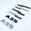 Emblema A35 Turbo 4matic Argento Lettere Nere per Mercedes Benz AMG Auto Parafango Bagagliaio Posteriore W176 W177 Adesivo Logo