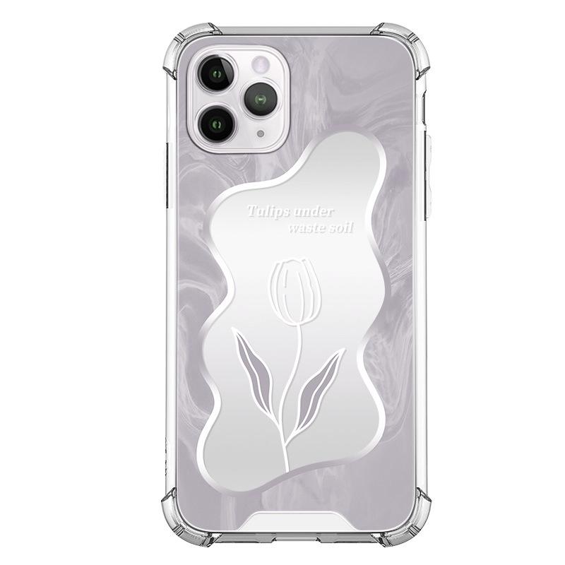 Husă oglindă Zhitai pentru Huawei Mate60, Mate50/40 și iPhone 16/14, 12/13 Pro - Husă de telefon mobil pentru femei