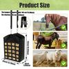 Horse Feed Hay Bag Hangable Double Sided Slow Feeding Hay Bag Large Capacity  for Goat Sheep Donkey Horse Farm Animal
