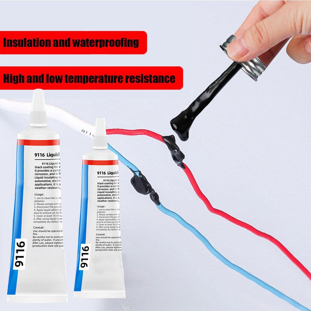 Liquid Insulation Tape Headset Data Cable Strong High Sealant Circuit Electrical Sealing Waterp P8V0