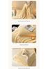 Soft Jacquard Lambswool Cotton Fleece Blanket for Autumn/Winter