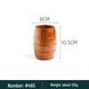 Taza de Cerveza y Taza de Café de Madera Japonesa con Asa - Resistente a Altas Temperaturas, Diseño Creativo