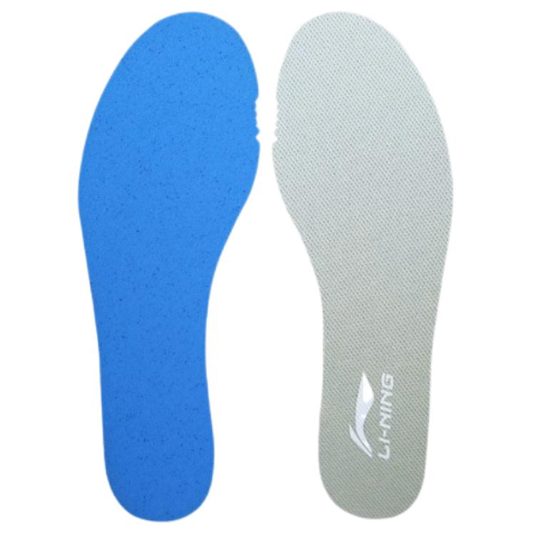 

Li-Ning Breathable Soft Foam Sports Shock Absorbing Non-Slip Insole Unisex Insoles Blue Gray AXZR001-1 36⅓