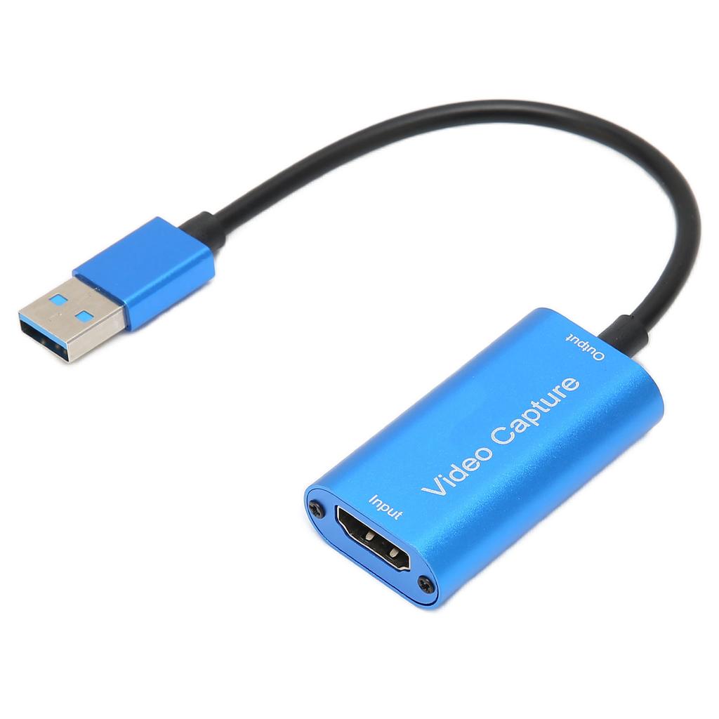 Video Capture Card USB3.0 4K HD Multimedia Interface Capturer To USB for Streaming Games Live Teaching Or Conference