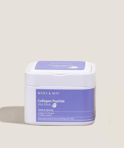 Mary & May Collagen Peptide Vital Mask 30 Sheets/400g