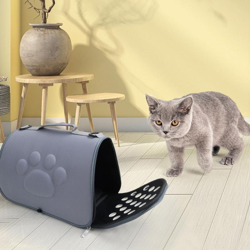 Cat-in-bag Comfort Carrier for Puppies Carry Bag Outdoor Travel Shoulder Carrier Foldable Travel Safe Handle