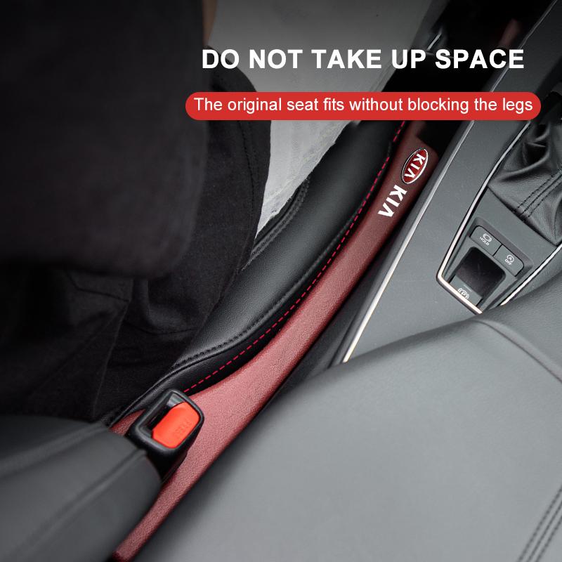 2Pcs New Car Seat Gap Filler Seam Plug Leak-proof Filling Strip Interior Accessories For KIA Cerato Sportage R K2 K3 K5 Sorento Sportage R Rio Soul