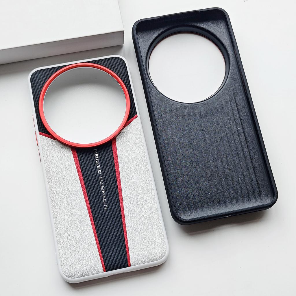 For Xiaomi Mi 17 Ultra Case Hard Luxury PU Leather Shockproof Protective Back Cover Case for Xiaomi Mi 17 15 Ultra Phone Shell