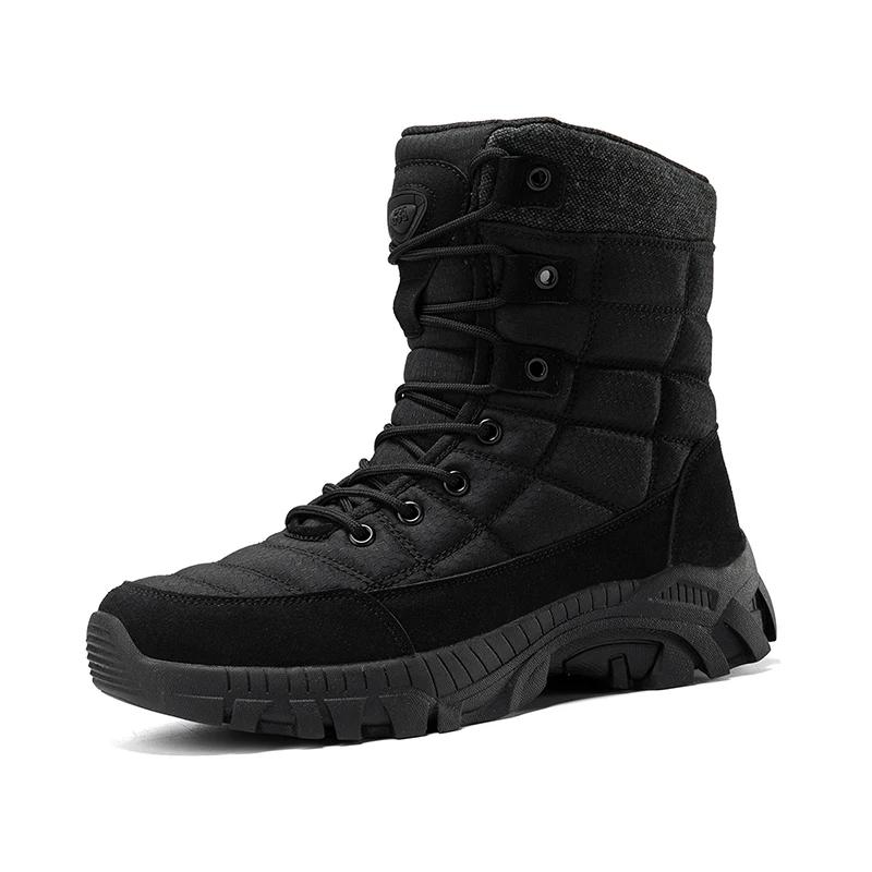 Fashion Men's Tactical Boots Ankle Outdoor Hiking Desert Boots Sports Climbing Shoes Work Waterproof Work Safety Hunting Shoes