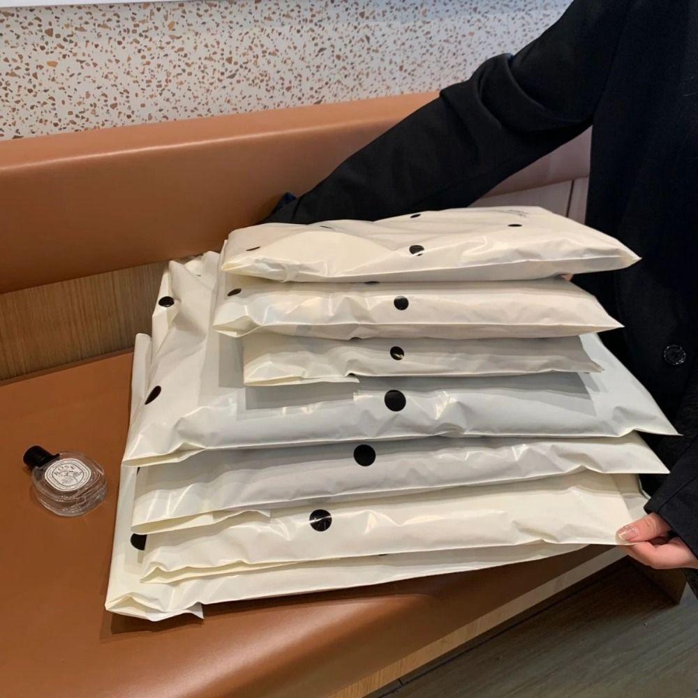 20 PCS Thick Plastic Express Delivery Bags Polka Dot Plastic Storage Bags New Gift Packaging Bags
