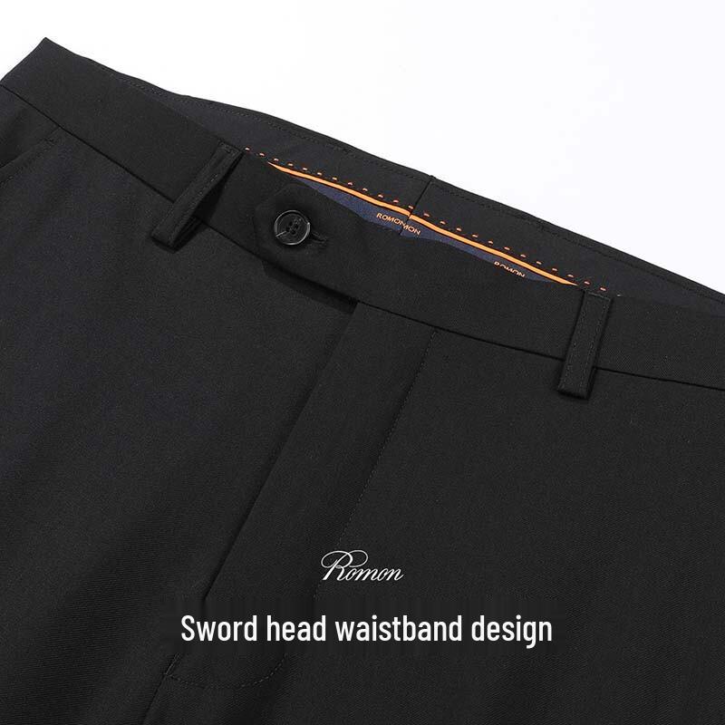 ROMON Men's Comfortable Business Suit Pants ZBW66X30199