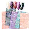 Manicure Nails Foils Gradient Mermaid Flakes 3D Nail Sticker Nail Art Decoration DIY Nail Decals