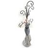 Les Trésors De Lily [J8341] - Gray 'Belle Epoque' Necklace Holder
