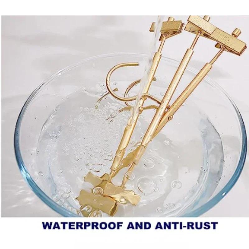 5/10 szt. Aluminiowe wieszaki na spodnie, Stojaki na spodnie z dwoma regulowanymi antypoślizgowymi klipsami, Obrotowy haczyk, Stojak na ubrania do przechowywania w szafie