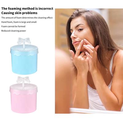 Foaming Machine Reusable Foam Cleaning Tools Facial Cleanser Shampoo Foam Equipment Cleaning Cream Wash Face Tools To Clean Skin