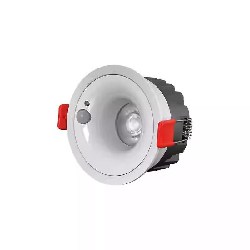 NuFeng 7W Motion Sensor LED Recessed Spotlight, 3500K Warm White