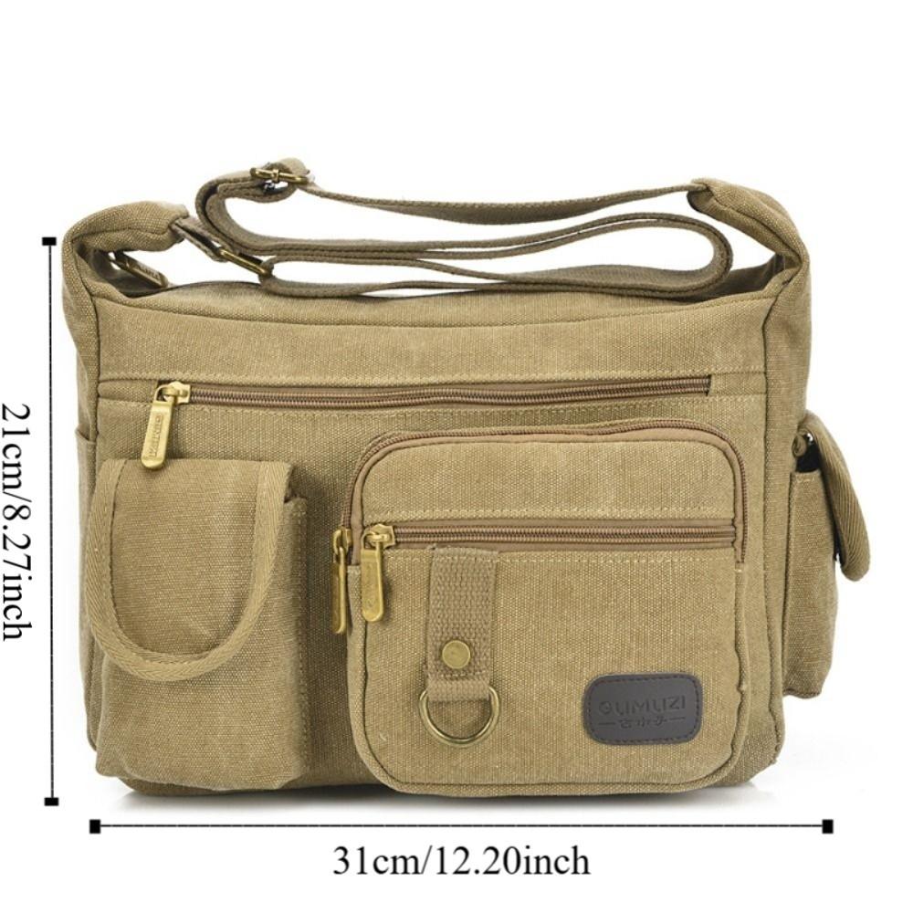 Multifunktionale Kletter-Aufbewahrungstasche Leinwand Reise-Werkzeugtasche Outdoor-Umhängetasche Fitness