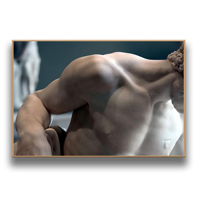 Michelangelo Skulptur Kunst Malerei Poster Dekoration Malerei modern Körper Skulptur Kunst Malerei Haus Wohnzimmer Dekoration