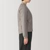 MUJI Washable Padded Active Mocha Size S Women's Blouson, BI02EA4A, Brown,