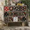 24pz Elementi Natalizi Classici Vintage Adesivi Piastrelle Ceramiche Bagno Cucina Soggiorno Autoadesivi Decorativi