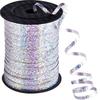 500Yard Laser Ribbon New Satin Ribbons Wedding Birthday Party Decorative for Balloons Gift Bag Cake Packing