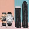 Cinturino in Vera Pelle per HUBLOT BIG BANG Impermeabile da Uomo in Pelle di Mucca Cinturino per Orologio Catena in Gomma Braccialetto 25-19mm polso
