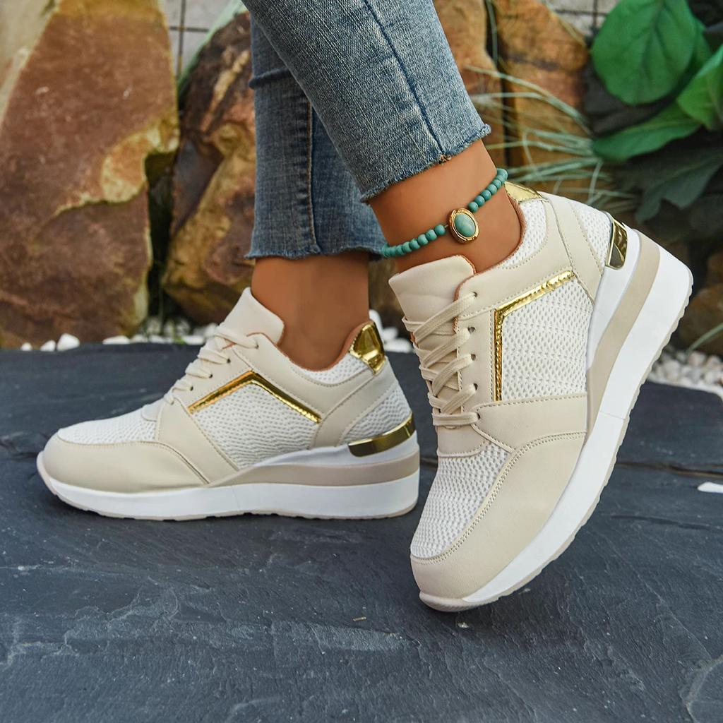 Fashion 2025 New Women Sneakers Large Size Casual High Quality Shoes for Women Wear-resistant Platform Sneakers Women Zapatos De Mujer