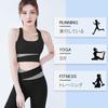 FLYSHION Yoga Wear Stylish Sports Bra and Gym Wear Women's Set, Leggings,