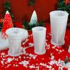 DIY Julgran Ljus Silikonformar Tall 3D-form För Handgjord Ljustillverkning Aromaterapi Gipsformar Julpyssel