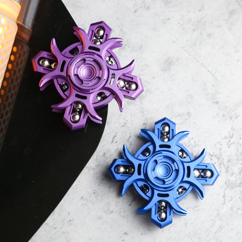 Tuning Fork Fidget Spinner Vibrational Sensory Toy Stress Anxiety Relief Decompression Suitable For Adult EDC Toys Fidget Toy