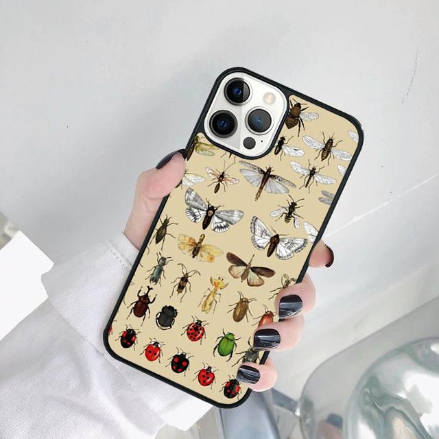 Dragonfly Insect Phone Case Cover For iPhone 17 Air 15 16 14 11 12 13 Pro MAX Plus